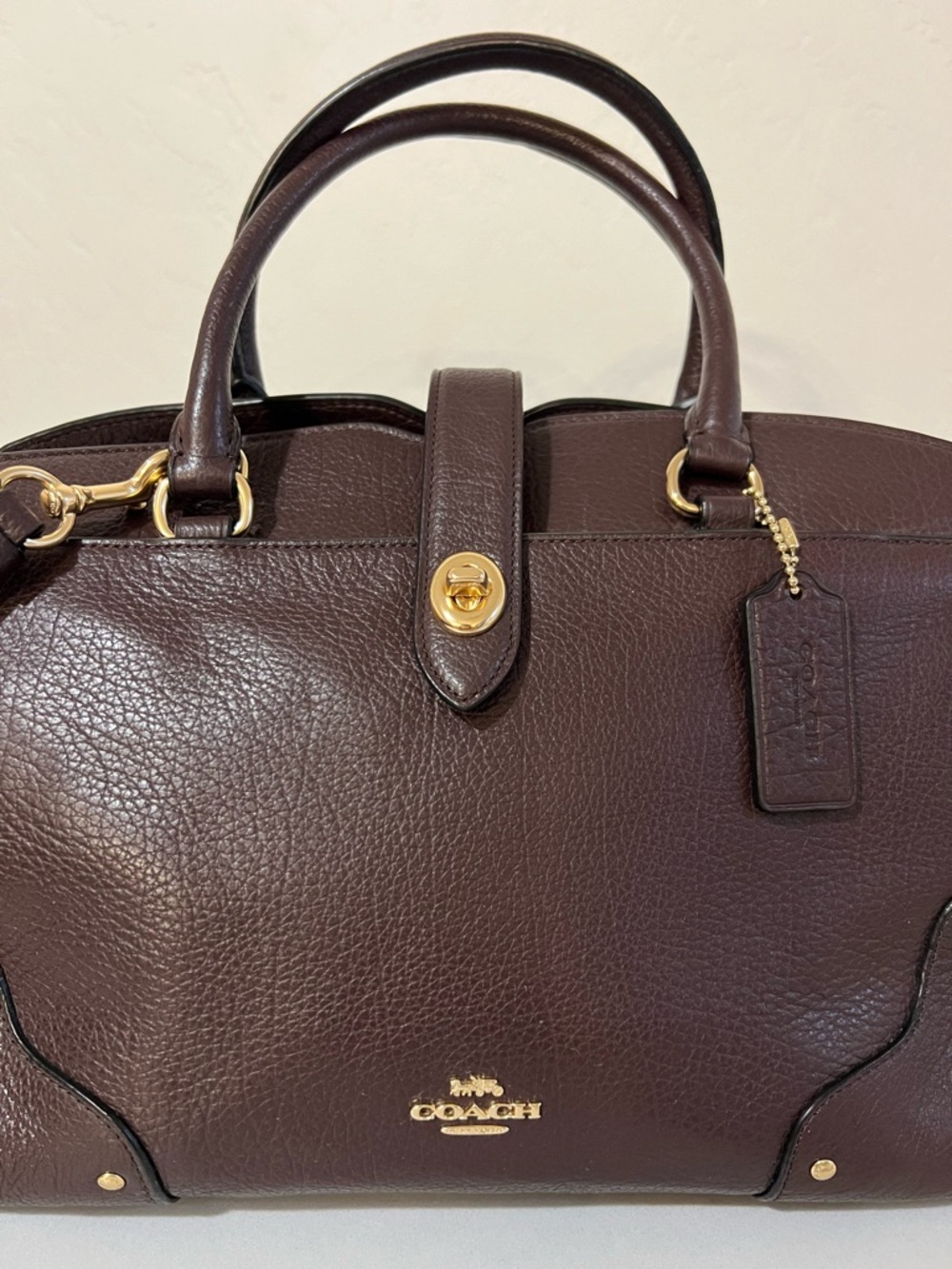 Coach Mercer 30 Satchel Bag - Picture 2 of 16